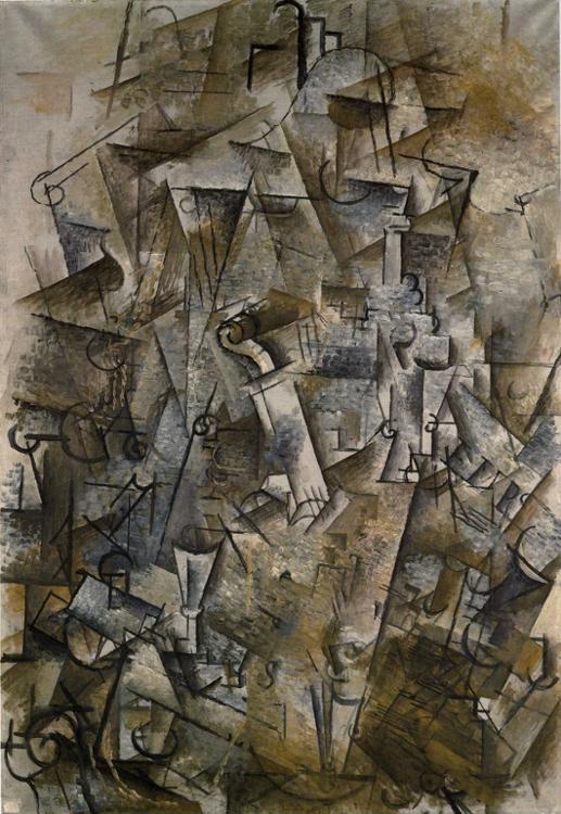 Georges Braque. Still Life with Harp and Violin.
