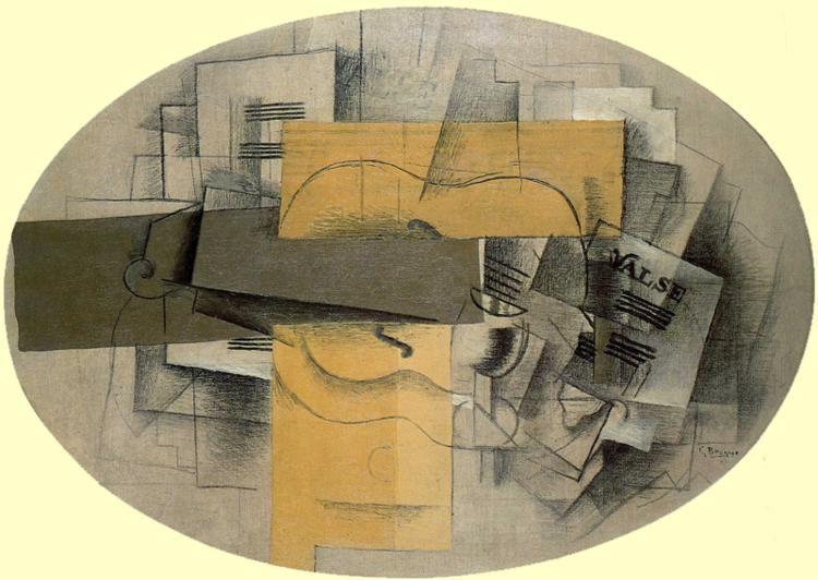 Georges Braque. The Violin: "Valse".