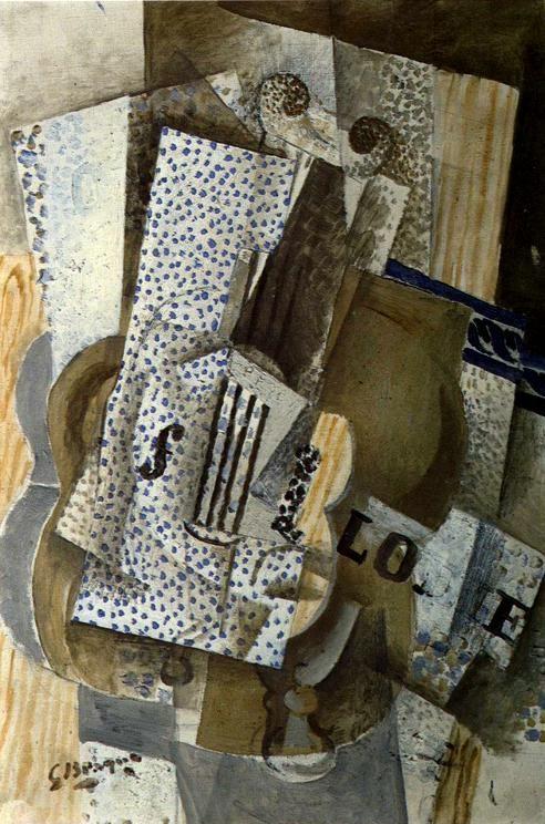 Georges Braque. Violin: "Melodie".