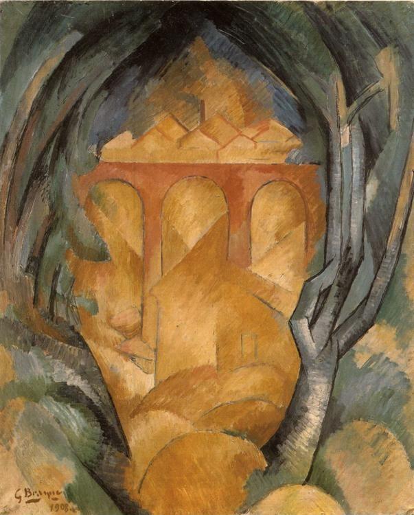 Georges Braque. Viaduct at L'Estaque.