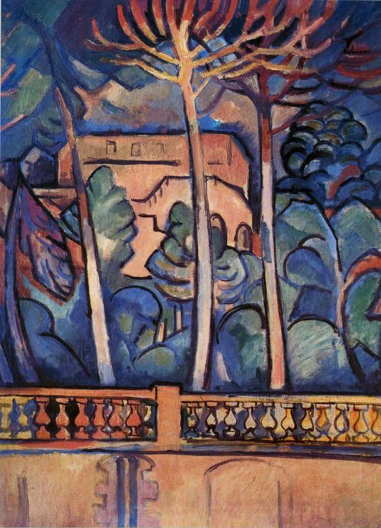 Georges Braque. View from the Hotel Mistral, L'Estaque.