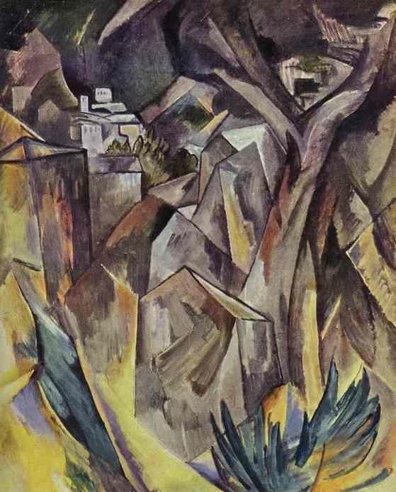 Georges Braque. La Ville sur la Colline.