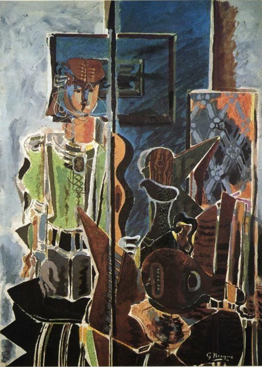 Georges Braque. Woman with Book.