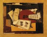 Guitar and Sheet Music.