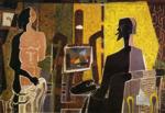 The Painter and His Model.