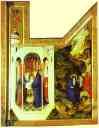 Melchior Broederlam. Presentation in the Temple and Flight into Egypt.