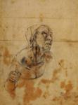 Agnolo Bronzino. Study for the Head of an Old Woman.