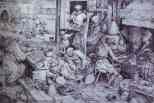 Pieter Bruegel the Elder. The Alchemist.