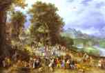Jan Brueghel the Elder. A Flemish Fair.