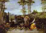 Jan Brueghel the Younger. Noli me tangere.
