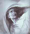 Feodor Bruni. Woman with a Veil. Study for The Brazen Dragon.