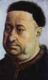 Robert Campin. Portrait of Robert de Masmines.