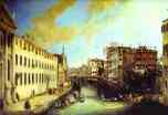 Canaletto. Rio dei Mendicanti: Looking South.