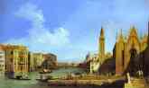 Canaletto. Grand Canal: from Santa Maria della Carità to the Bacino di San Marco.