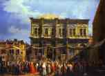 Canaletto. The Doge Visiting the Church and Scuola di San Rocco.