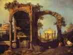 Canaletto. Capriccio: Ruins and Classic Buildings.