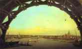 Canaletto. London: Seen through an Arch of Westminster Bridge.