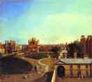 Canaletto. London: Whitehall and the Privy Garden from Richmond House.