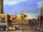 Canaletto. Piazza San Marco: the Clocktower.