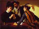 Caravaggio. The Cardsharps (I Bari).