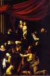 Caravaggio. Madonna of the Rosary.