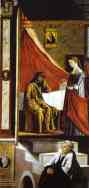 Vittore Carpaccio. The Legend of St. Ursula: The Arrival of the English Ambassadors. Detail.