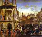 Vittore Carpaccio. Healing of a Madman.