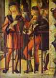 Vittore Carpaccio. The Legend of St. Ursula: The Arrival of the English Ambassadors. Detail.
