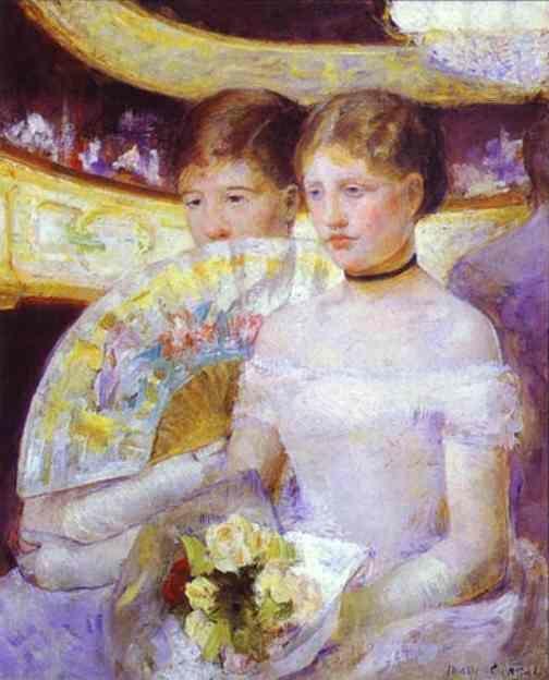 Mary Cassatt. The Loge.