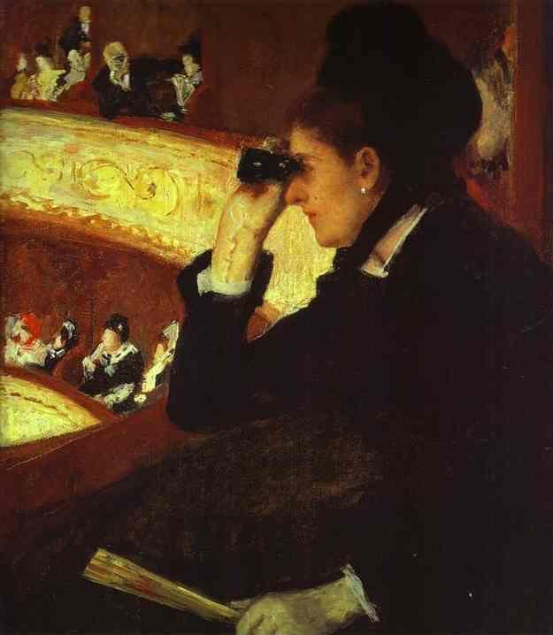 Mary Cassatt. At the Opera.