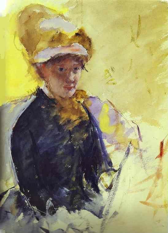 Mary Cassatt. Self-Portrait.