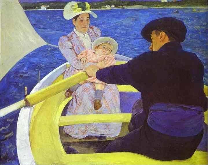 Mary Cassatt. The Boating Party.