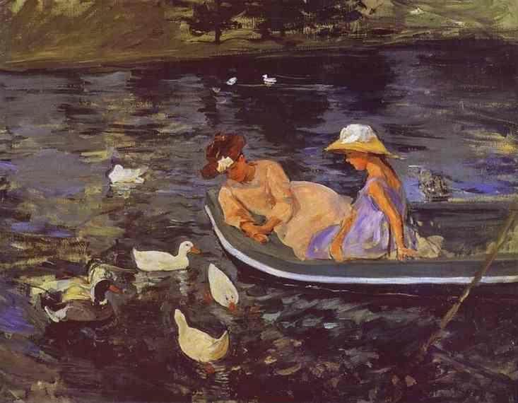 Mary Cassatt. Summertime.