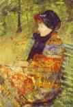 Profile Portrait of Lydia Cassatt (the Artist's Sister).