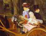 Mary Cassatt. Woman and Child Driving.