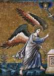 Pietro Cavallini. Annunciation. Details.