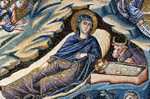 Pietro Cavallini. Nativity of Christ. Details.