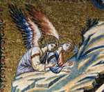 Pietro Cavallini. Nativity of Christ. Details.