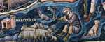 Pietro Cavallini. Nativity of Christ. Details.