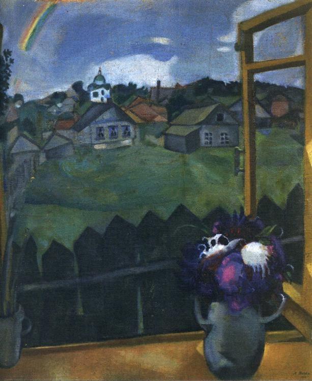 Marc Chagall. Window. Vitebsk.