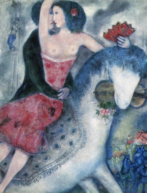 Marc Chagall. Equestrienne (L'écuyère).