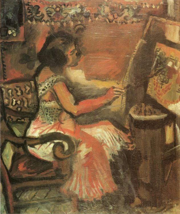 Marc Chagall. The Model.
