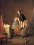 Jean-Baptiste-Simeon Chardin. The Morning Toilet.