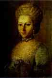 Carl-Ludwig Johann Christineck. Portrait of Agrafena Ribeaupierre.