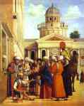 Cima da Conegliano. Ananias Healing Saul (St. Paul).