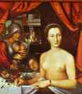 Francois Clouet. Lady in Her Bath.