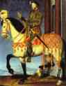 Francois Clouet. Francis I on Hourseback.