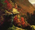 Thomas Cole. The Clove, Catskills. Detail.