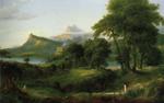 Thomas Cole. The Course of Empire: The Arcadian or Pastoral State.