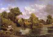 John Constable. The White Horse.